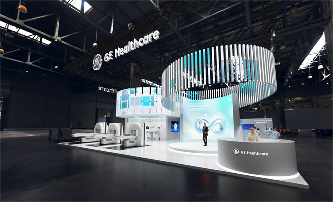 医疗展会展台设计-GE